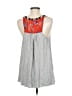 Tiny 100% Rayon Orange Sleeveless Blouse Size M - photo 2