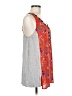 Tiny 100% Rayon Orange Sleeveless Blouse Size M - photo 4