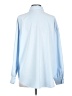 Shein Blue Long Sleeve Blouse Size 4 - photo 2