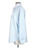 Shein Blue Long Sleeve Blouse Size 4 - photo 5