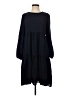 Shein 100% Polyester Solid Black Casual Dress Size 4 - photo 1