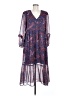 Three Sixty Five 100% Polyester Paisley Blue Casual Dress Size M - photo 1
