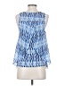 Meadow Rue 100% Polyester Blue Sleeveless Blouse Size S - photo 2