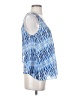 Meadow Rue 100% Polyester Blue Sleeveless Blouse Size S - photo 4