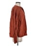 A New Day 100% Rayon Brown Long Sleeve Blouse Size M - photo 4