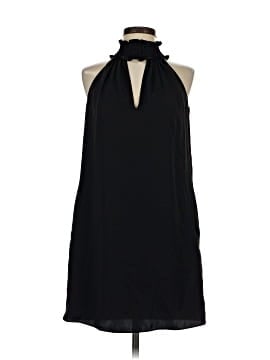thread and supply black midi dress Amanda Uprichard Puzzle Dress in Black main image 0