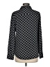 AVA 100% Polyester Black Long Sleeve Blouse Size M - photo 2