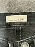 Ann Taylor LOFT Chevron-herringbone Gray Jeans Size 4 - photo 7