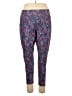 Freely Print Purple Active Pants Size 2X - photo 1