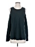 Aqua 100% Cashmere Teal Cashmere Pullover Sweater Size S - photo 1