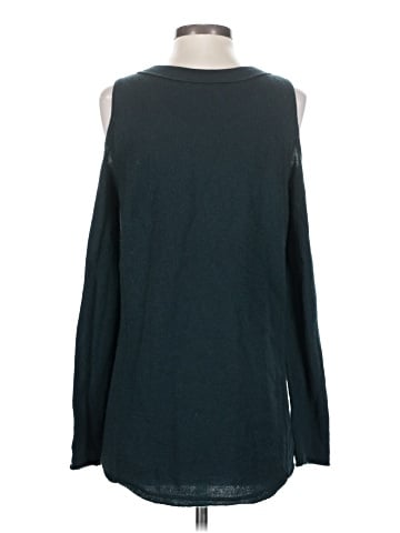 Aqua Cashmere Pullover Sweater (view 2)