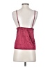 Shein 100% Polyester Burgundy Sleeveless Blouse Size 2 - photo 2