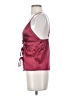 Shein 100% Polyester Burgundy Sleeveless Blouse Size 2 - photo 5