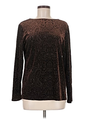 Dialogue Long Sleeve Top (view 1)