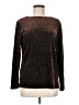 Dialogue Brown Long Sleeve Top Size M - photo 1