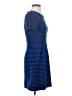 Madewell Stripes Blue Casual Dress Size 0 - photo 4
