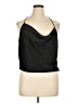 Lulus 100% Polyester Black Sleeveless Blouse Size XL - photo 1