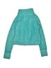 all in motion 100% Polyester Teal Turtleneck Sweater Size 7 - 8 - photo 2
