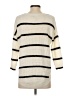 Dex Stripes Ivory Pullover Sweater Size XS - photo 2