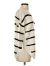 Dex Stripes Ivory Pullover Sweater Size XS - photo 4