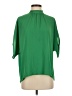 Angashion 100% Polyester Green 3/4 Sleeve Blouse Size S - photo 1
