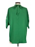 Angashion 100% Polyester Green 3/4 Sleeve Blouse Size S - photo 2