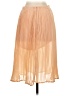 Obey Propaganda 100% Polyester Orange Formal Skirt Size XS - photo 2