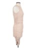Unbranded Solid Tan Cocktail Dress Size S - photo 4
