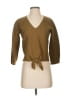 TeXTURE & THREAD Madewell 100% Cotton Brown Cardigan Size XXS - photo 1