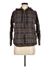 L.L.Bean 100% Cotton Plaid Green Jacket Size M (petite) - photo 1