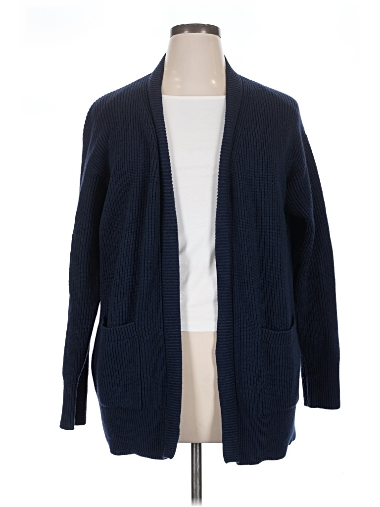 Pre-owned 78 & Sunny Cardigan Sweater In Blue