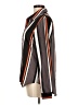 Unbranded 100% Polyester Stripes Brown Long Sleeve Blouse Size M - photo 5