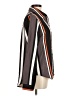 Unbranded 100% Polyester Stripes Brown Long Sleeve Blouse Size M - photo 4