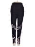Shein Graphic Black Active Pants Size 4 - photo 2