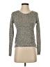 Harper Heritage Metallic Silver Pullover Sweater Size XS - photo 1