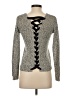 Harper Heritage Metallic Silver Pullover Sweater Size XS - photo 2