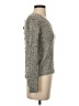 Harper Heritage Metallic Silver Pullover Sweater Size XS - photo 4