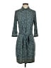 Max Studio Teal Casual Dress Size S - photo 1