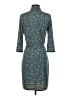 Max Studio Teal Casual Dress Size S - photo 2