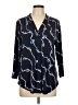 Charter Club Black 3/4 Sleeve Blouse Size L - photo 1