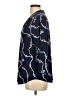 Charter Club Black 3/4 Sleeve Blouse Size L - photo 5