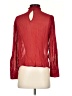 J.Crew Red Long Sleeve Blouse Size XXS - photo 2