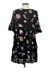 Eri + Ali 100% Rayon Print Black Casual Dress Size XS - photo 2