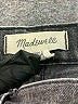 Madewell Chevron-herringbone Gray Jeans Size 23 waist - photo 7