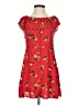 Zara Red Casual Dress Size S - photo 1