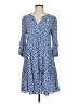 Gerard Darel Print Blue Casual Dress Size XS (1) - photo 1