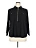 Grace 100% Polyester Black Long Sleeve Blouse Size 1X - photo 1