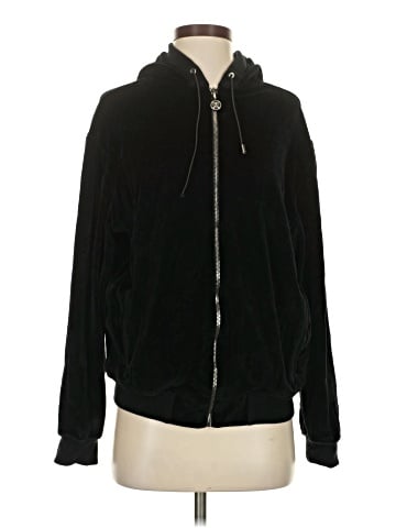 Versace Medusa Velvet Zip Up Hoodie (view 1)