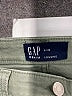 Gap Solid Green Casual Pants Size 6 - photo 7