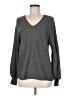 1.State Gray Pullover Sweater Size M - photo 1